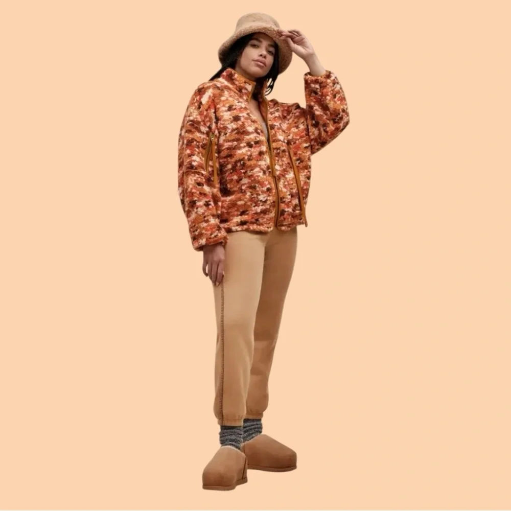 UGG-Marlene Jacket Boucle-Hardwood Multi - Picture 3 of 5